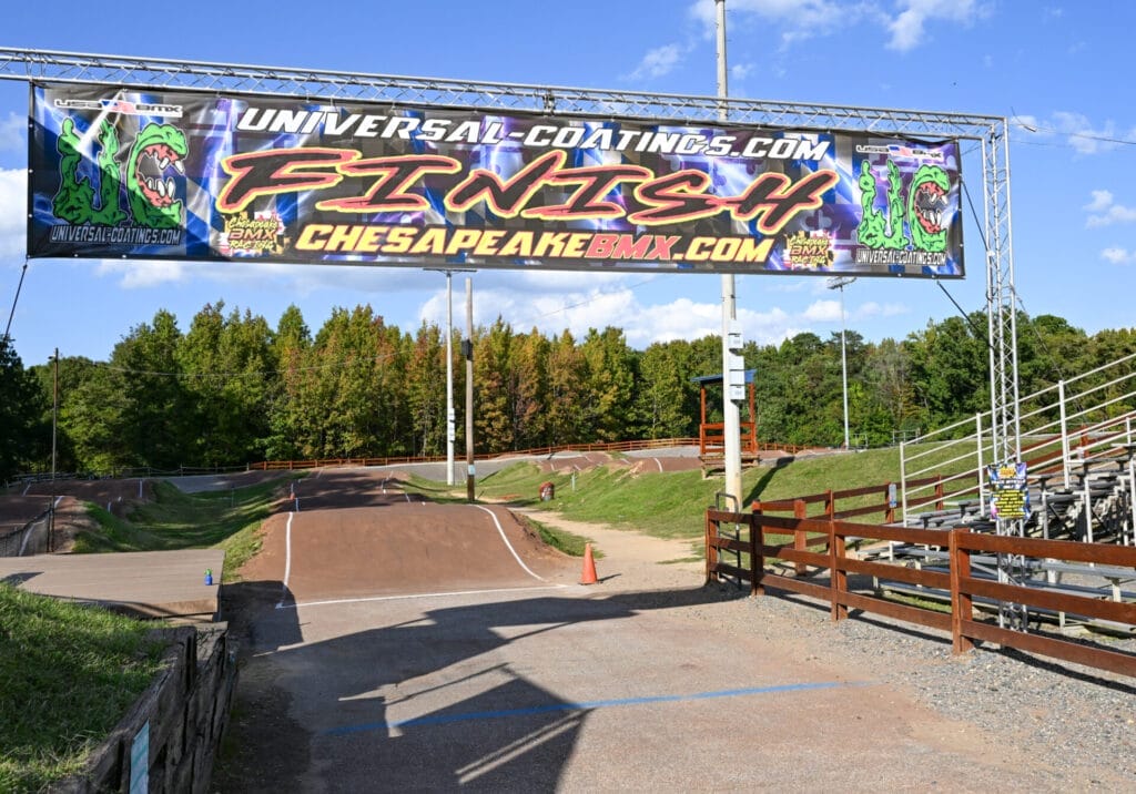Chesapeake BMX Supertrack Sign in Severn